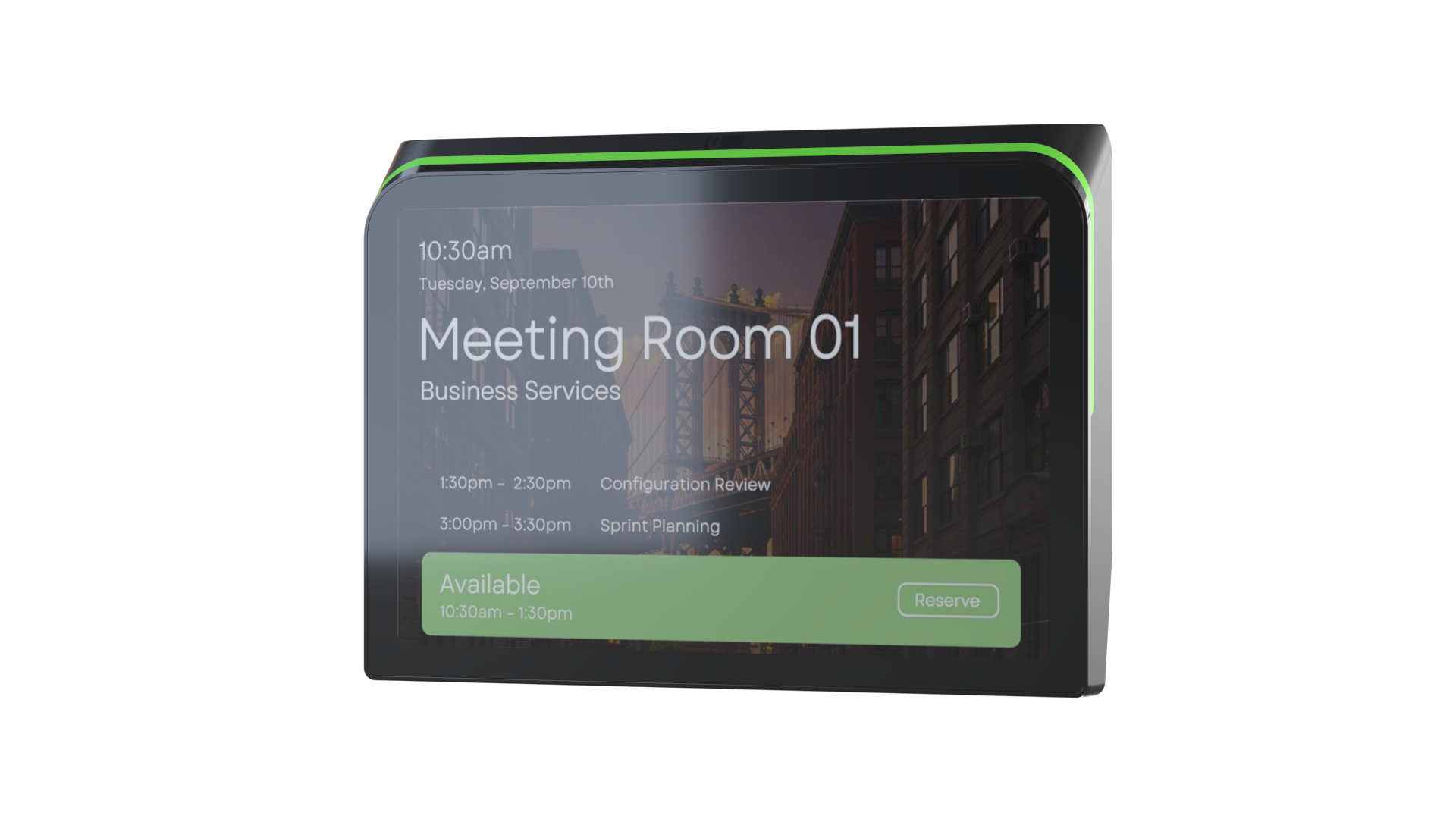 Embrava Room Sign